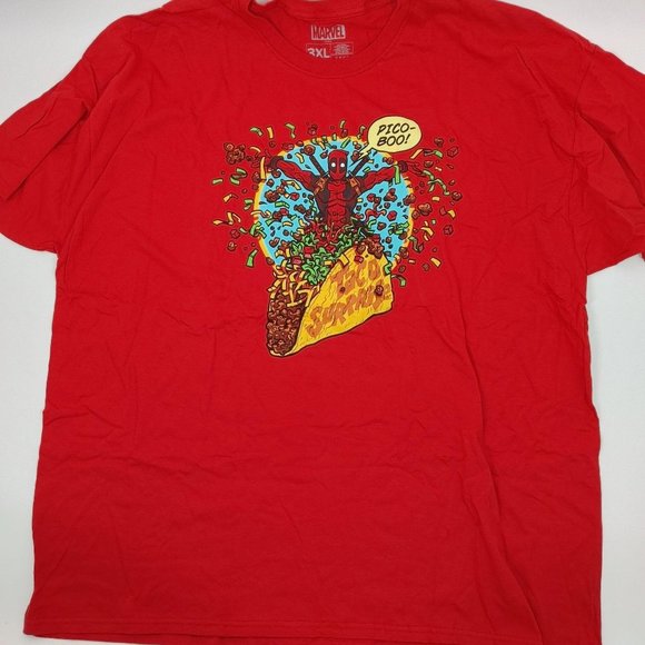 Marvel Dead Pool T-Shirt size 3XL #639 - Picture 1 of 3